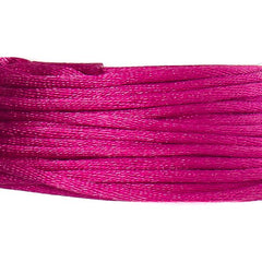 1.5mm Strawberry Pink Rattail Cord 20yd