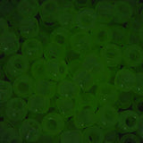 Crow Beads Glow In The Dark 100/pk