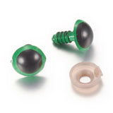 Yeux de Sécurité 12mm Vert 20/pk