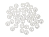 10mm Perles Artisanales Blanches 40/pk
