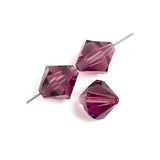 6mm Améthyste Preciosa Toupie Chaque