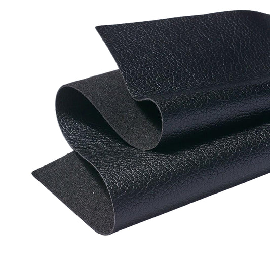 Faux Leather Black 8x12in Each