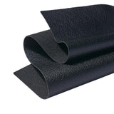 Feuille Simili Cuir Noir 20x34cm