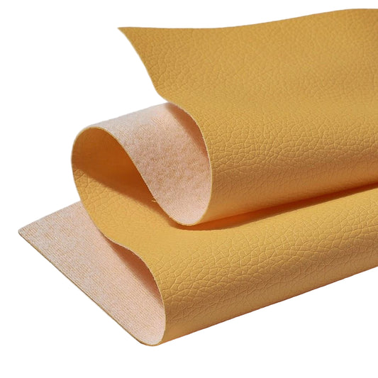 Faux Leather Gold 8x12in Each