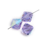 Preciosa Bicone 6mm Violet AB Each