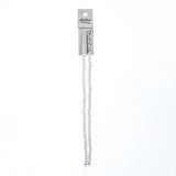 Crystal Lane Rondelle 3x4mm Cristal Transparent AB 110/Brin