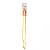 Crystal Lane Rondelle 3x4mm Orange Transparent 110/Fil