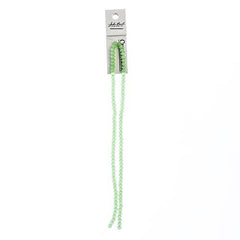 Crystal Lane Rondelle 3x4mm Opaque Light Green 2x7" Strand