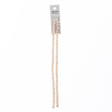 Crystal Lane Rondelle 4x6mm Crème Opaque AB 78/Brin