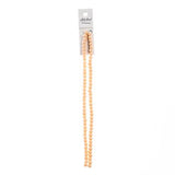 Crystal Lane Rondelle 4x6mm Crème Opaque 78/Brin