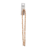 Crystal Lane Rondelle 6x8mm Op Lt Champagne Lustre 58/Strand