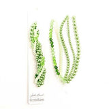 Crystal Lane Twisted Bead Strands Fern