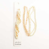 Crystal Lane Twisted Bead Strands Pussy Willow