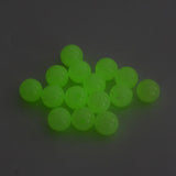 Perles en plastique rondes phosphorescentes de 5 mm 1000/pk