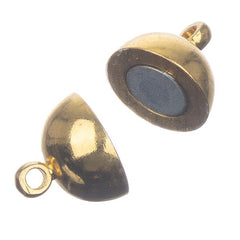 10mm Gold Magnetic Clasp 1/pk