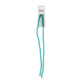 Crystal Lane Toupie 4mm Bleu Turquoise Opaque 96/Brin