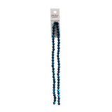 Crystal Lane Toupie 6mm Opaque Blue Iris 64/Strand
