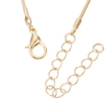 Necklace Snake Chain 18" Light Gold 1/pk