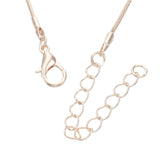 Necklace Snake Chain 18" Rose Gold 1/pk