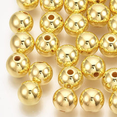 4mm Craft Pearls Metallic Gold 100/pk