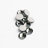Crystal Lane pierres à dos plat ss16 (4mm) diamant noir 288pcs