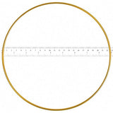 9" Dream Catcher Bague Métal Laiton 25/pqt