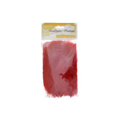 Marabou Feathers Red 6g