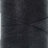 Knot It Cordon Brésilien Ciré 1mm Noir Bobine de 144m