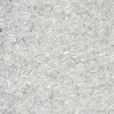 11/0 perles de rocaille Toho # 2700 cristal / vert brillant flacon de 8 à 9 g