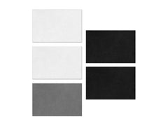 Faux Leather Swatches 4x6" Classic 5/pk