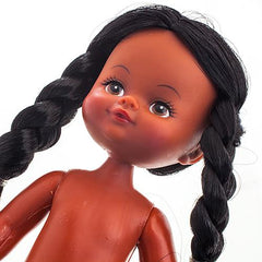 9" Native Doll with Braided Hair