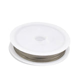 Fil de cordage de perles de queue de tigre, .015 brillant 50m