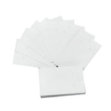 Earring Cards 2x3" White 50/pk