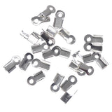 Embouts de Cordon 3.5mm Argent 100/pk