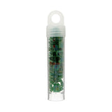 5x5mm Perles Tila Japonaises Light Emerald Matte AB 5.2g