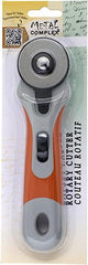 Metal Complex Easy Grip Rotary Cutter 8"