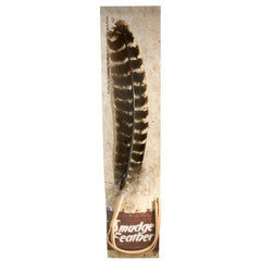 Smudge Feather with Leather Wrap 1/pk