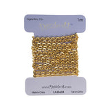 Chain Rolo 2x2.5mm Links Brass 1m