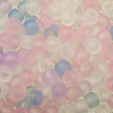 Crow/Pony Beads Glow In The Dark / UV 100/pk