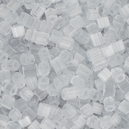 10/0 Czech 2 Cut Seed Beads Satin 22g