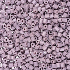 10/0 Czech 2 Cut Seed Beads Opaque Mauve 22g