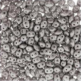 Tchèque Miniduo Beads 8g Chalk Jet Lustre