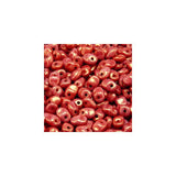 Perles Tchèques Superuno 22g Lustre Rubis