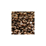 Perles tchèques Superuno 22g Jet Bronze
