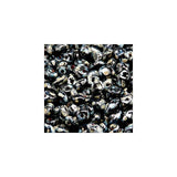 Perles tchèques Superuno 22g Jet Picasso