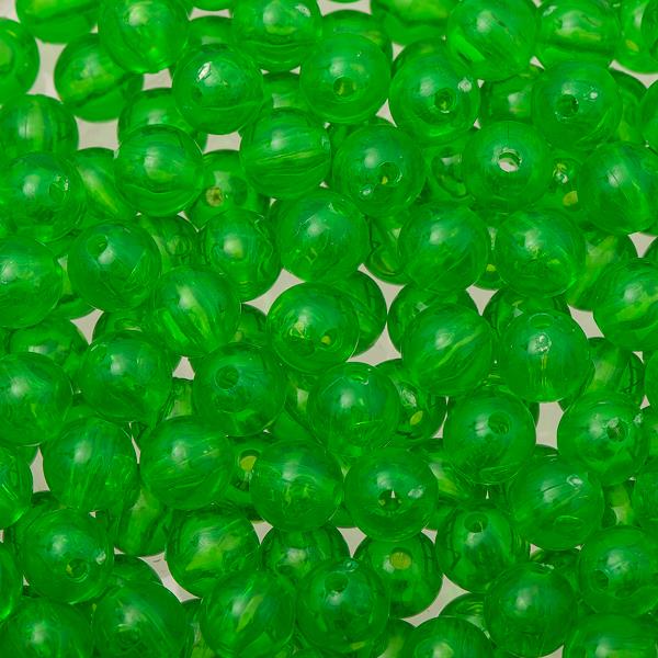 8mm Round Plastic Beads 1000/pk - Fluorescent Green – i-Bead Inc.