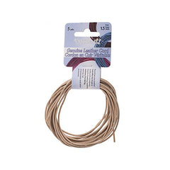 1.5mm Natural Leather Cord 5yd