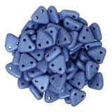 Triangle Beads Métallisé Daim Bleu Flacon 9g