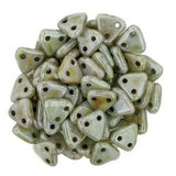 Triangle Beads Vert Lustré Flacon 9g