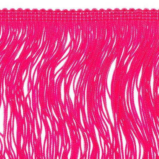 14 pouces Fuchsia Chainette Fringe par la cour